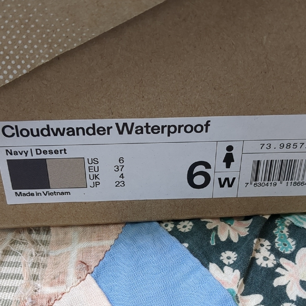 On Running/On Cloud Cloudwander Waterproof Shoes - image 2